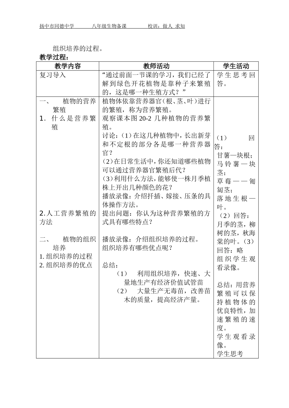 第1节植物的生殖（2课时）_第3页