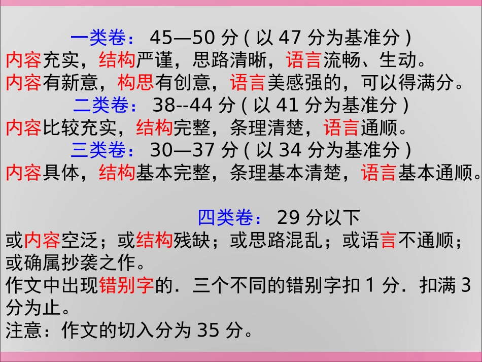 中考作文评分标准_第2页