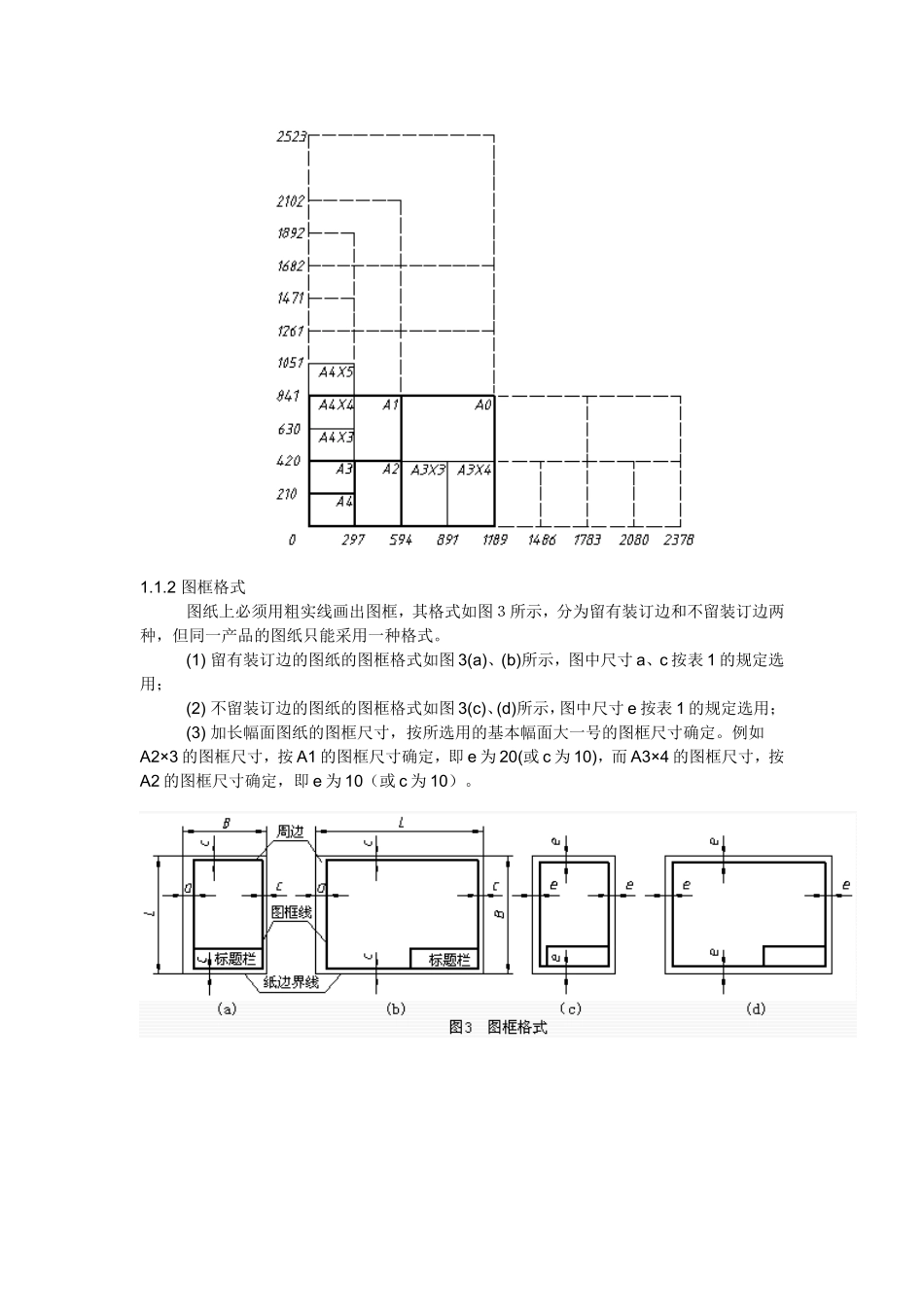 机械制图图框标准_第2页