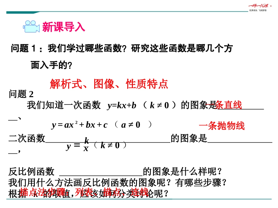 26.1.2--反比例函数的图象和性质-第1课时_第3页