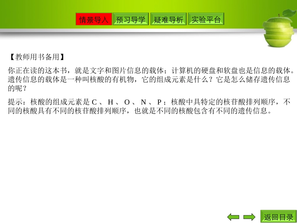 第3节遗传信息的携带者——核酸_第3页