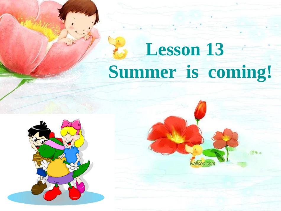 Lesson13SummerIsComing!_第1页