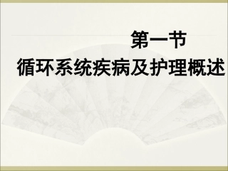 概述  循环系统