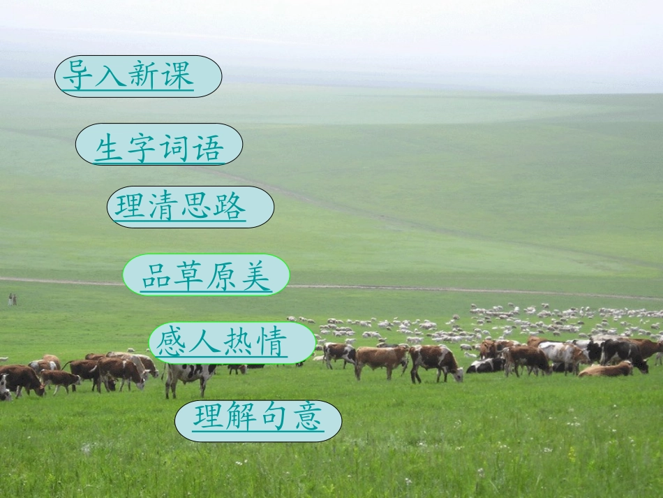 《草原》PPT课件_第3页