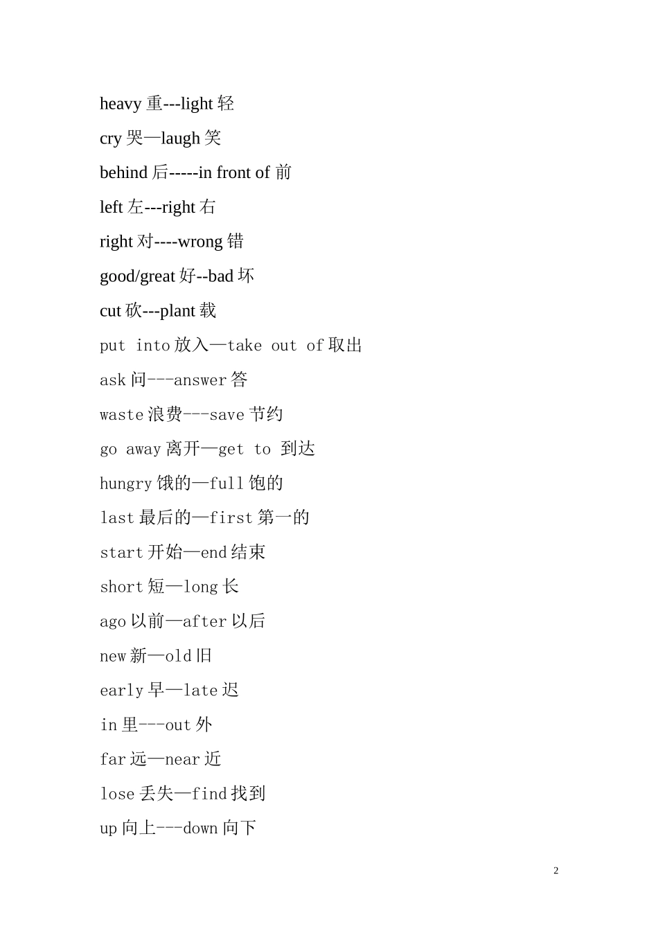 陕旅版六年级英语上册知识要点_第2页
