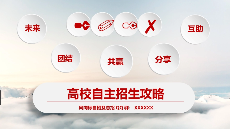 自主招生风向标PPT_第1页