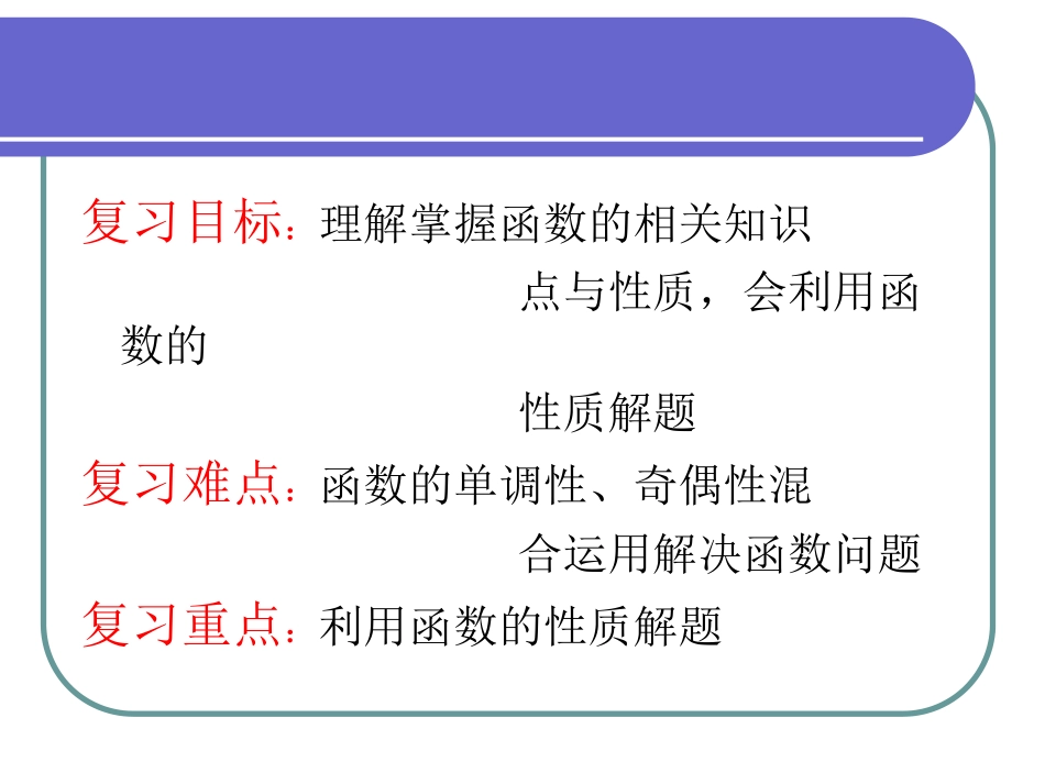 函数小结和复习(赛课)_第2页