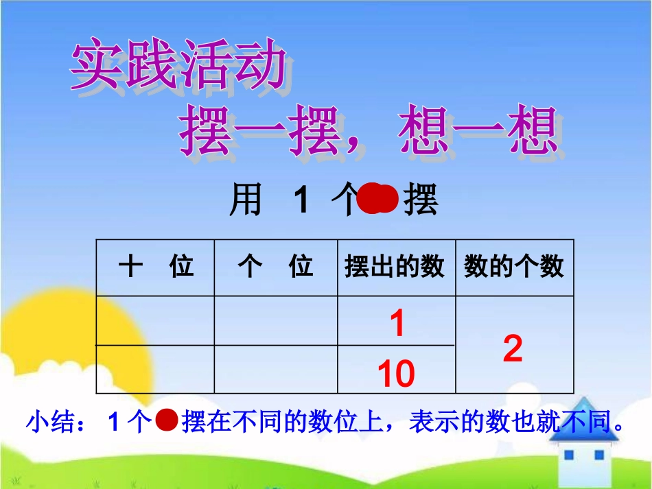 小学数学人教2011课标版一年级实践活动---摆一摆-想一想_第3页