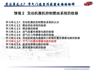 汽车发动机节气门位置传感器