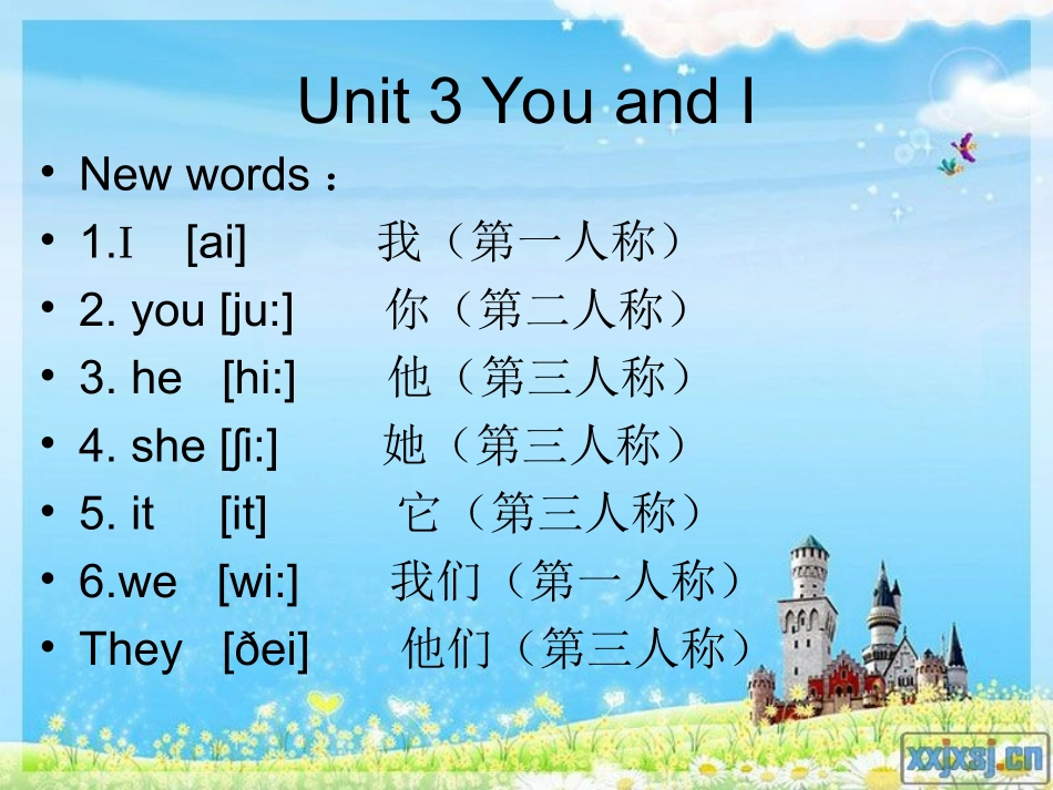 剑桥少儿英语预备级B_Unit3_第2页