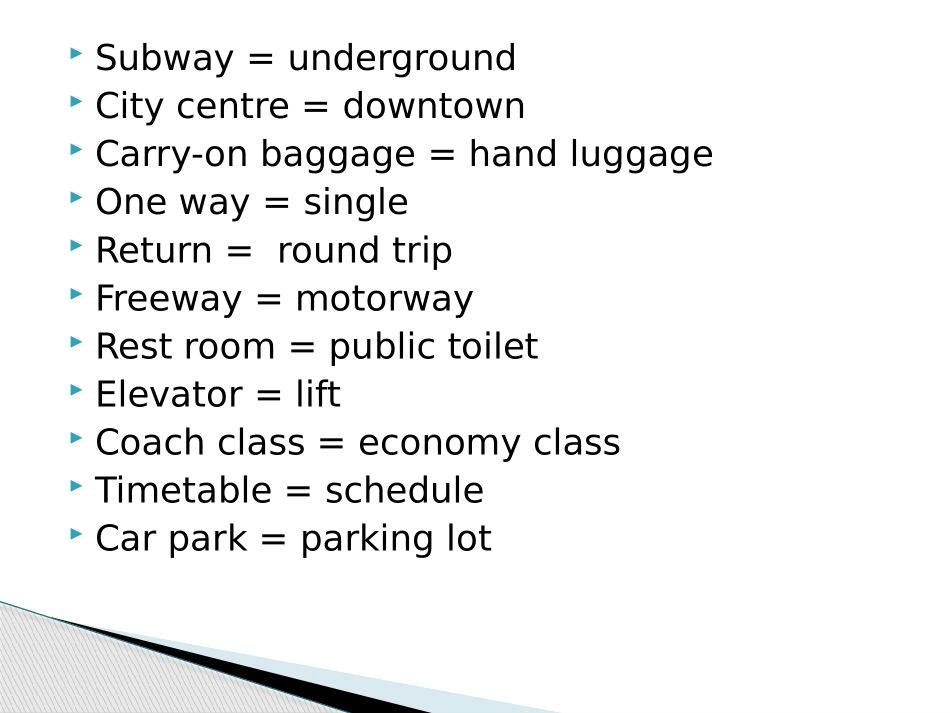 体验商务英语3 Unit2 travel_第3页