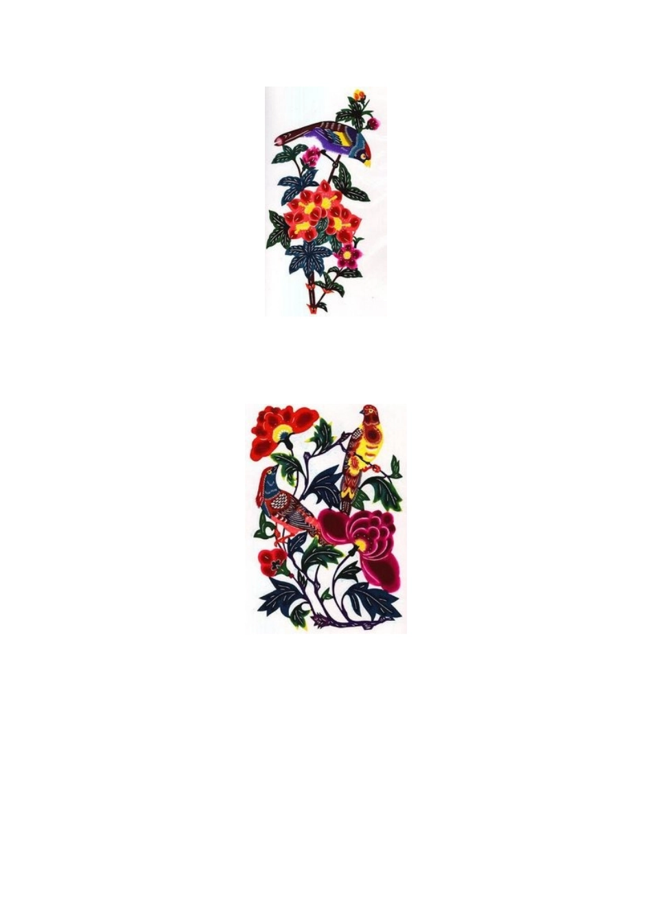 剪纸作品欣赏_第2页