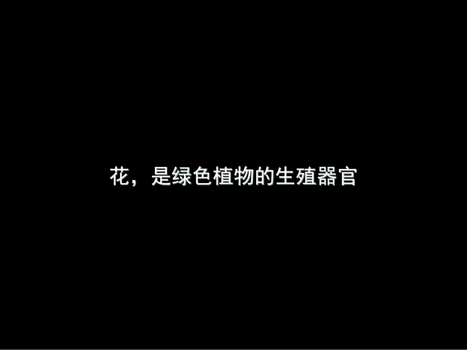 植物的开花与结果_第1页