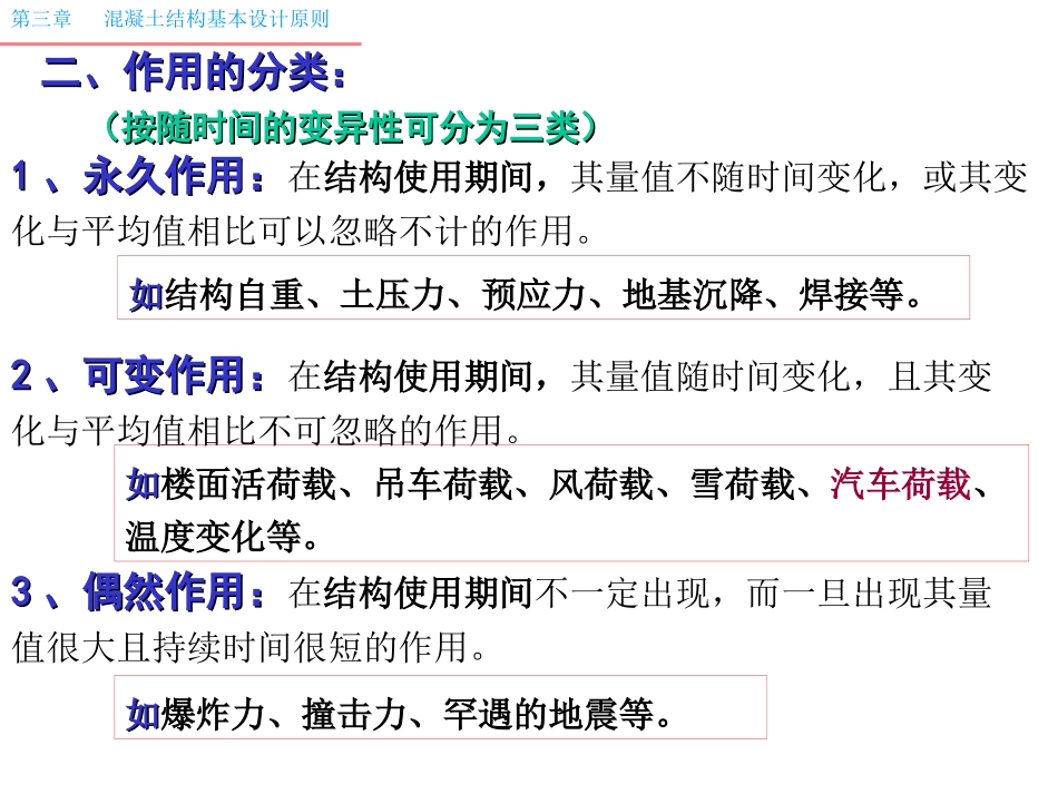 混凝土结构设计原理 课件 第3章-设计原则_第3页