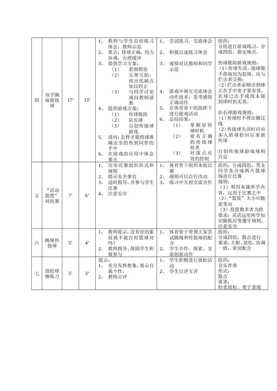 《体育与健康》课的设计_第3页