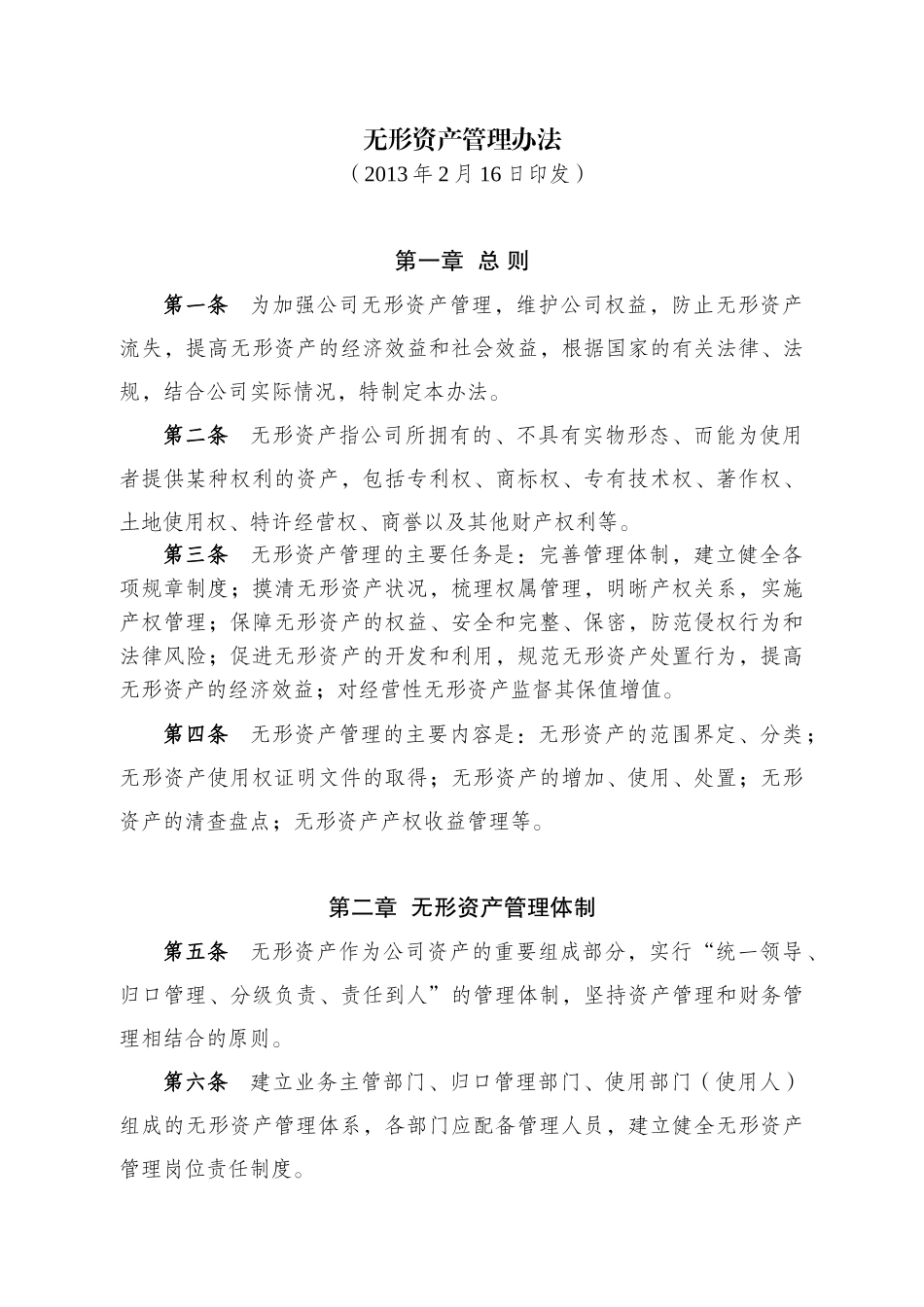 无形资产管理办法_第1页