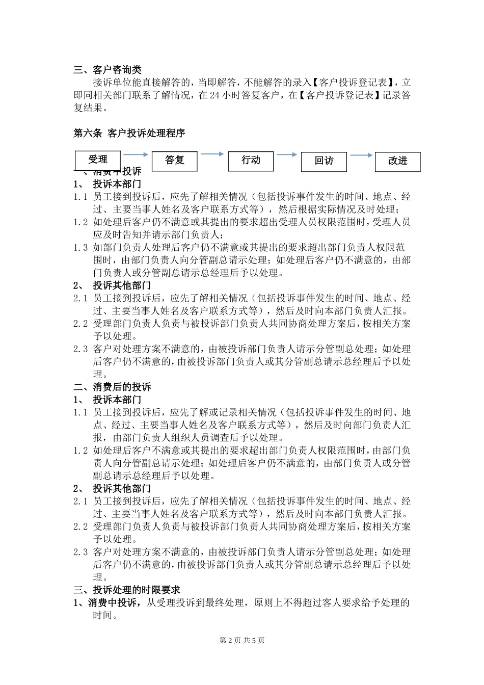 客户投诉处理机制_第2页