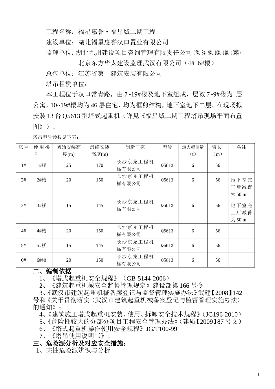 塔式起重机群塔作业专家论证方案_第2页