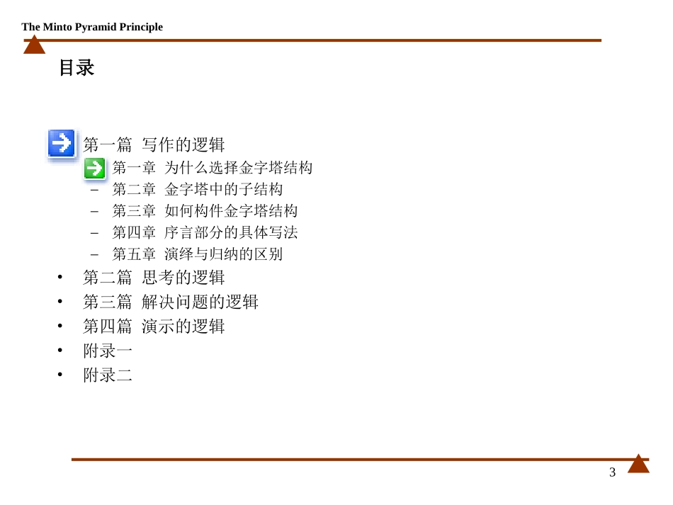 金字塔原理— 思考、写作和解决问题的逻辑(@黄刚-物流与供应链 分享)_第3页