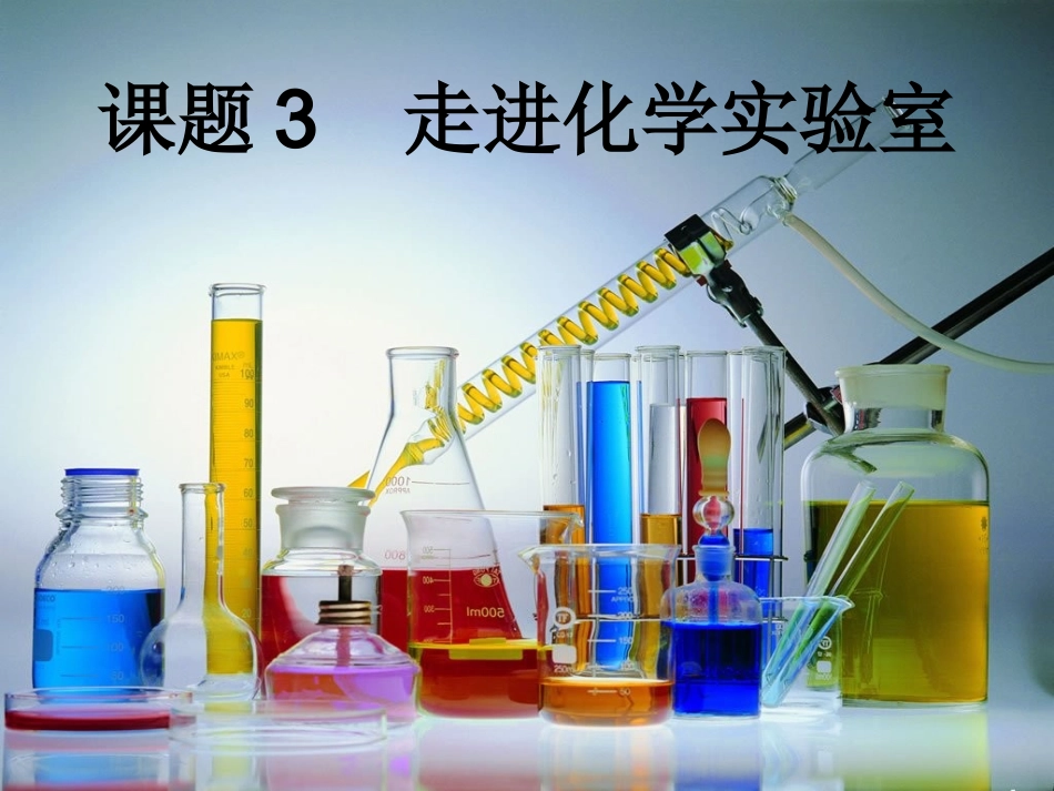 13走进实验室_第1页