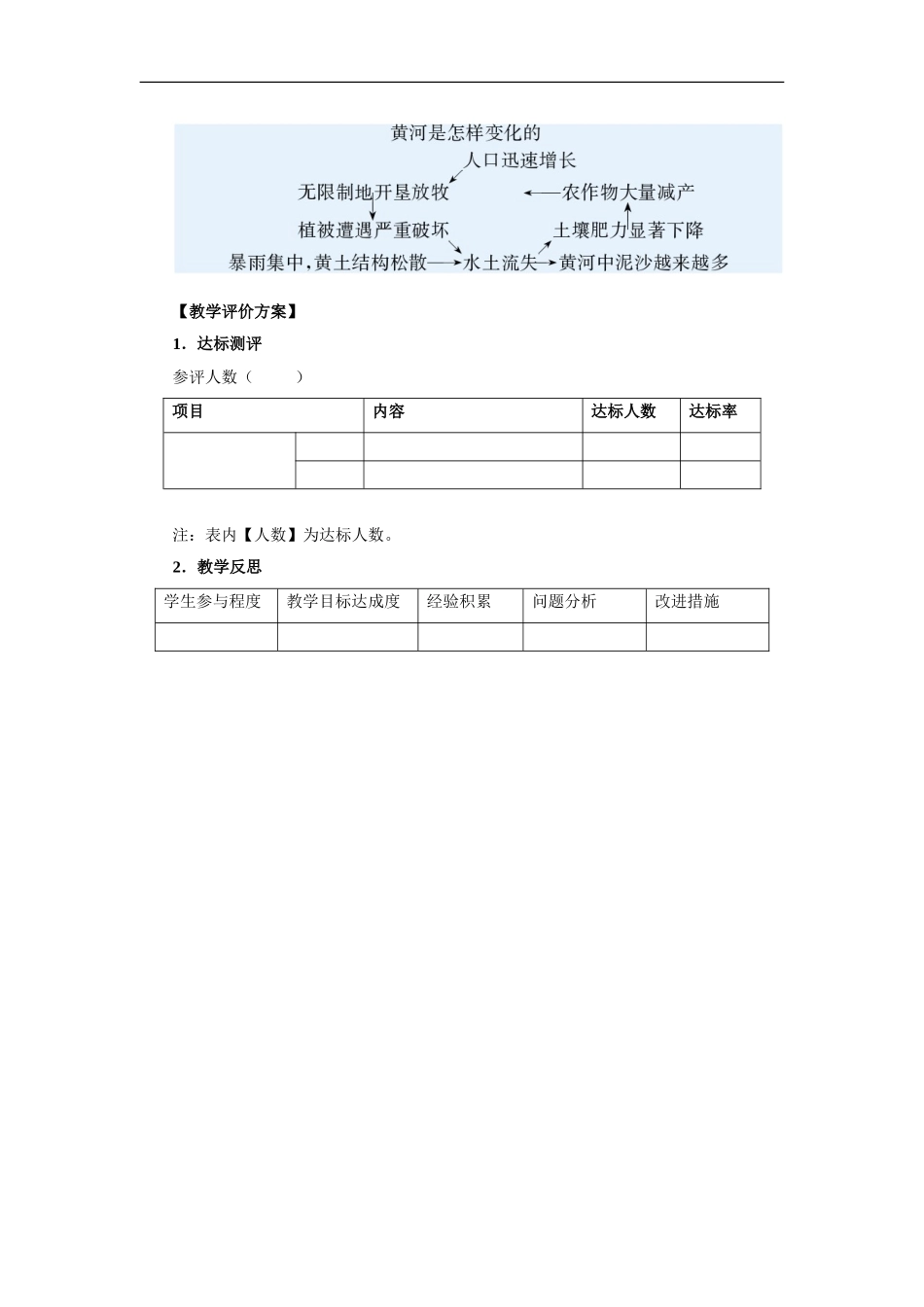 黄河是怎样变化的教学设计1_第3页