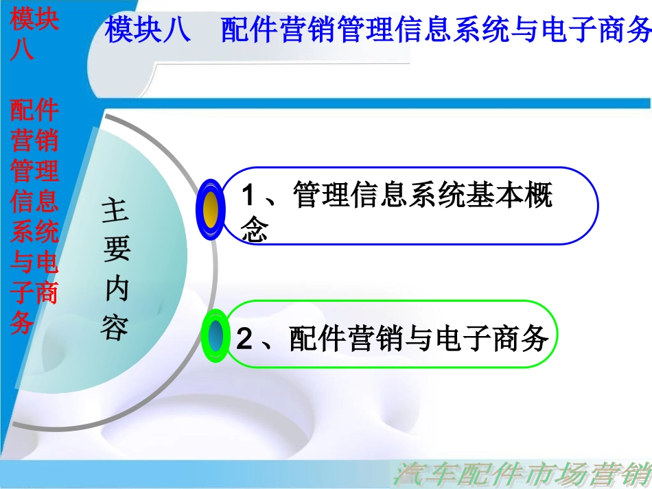 模块八 汽车配件管理系统_第2页