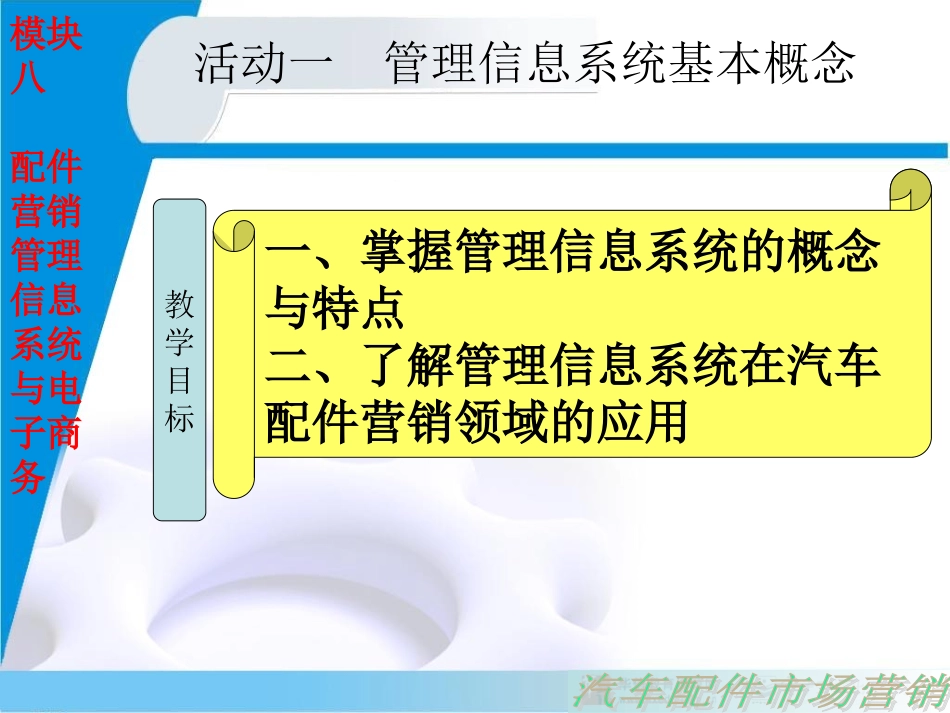 模块八 汽车配件管理系统_第3页