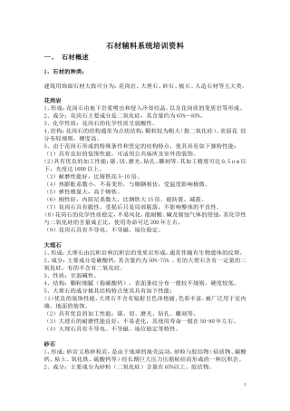 石材辅料资料..