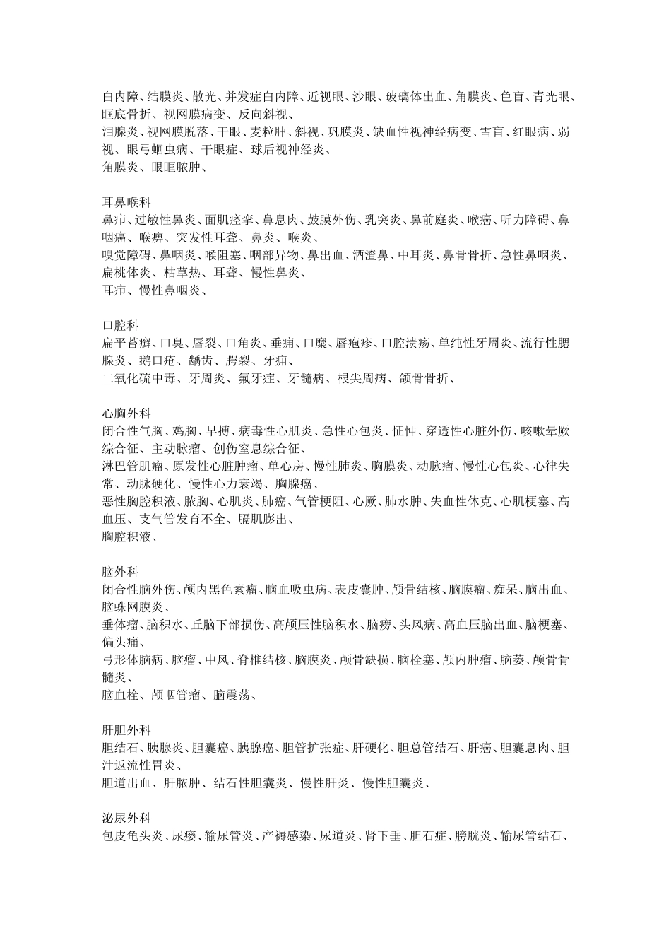 疾病名称大全_第3页