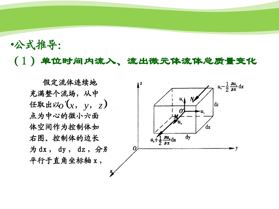流体力学中的三大基本方程_第3页