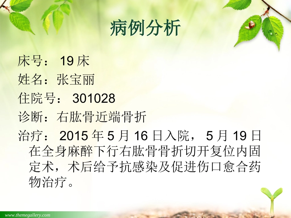 肱骨骨折护理查房_第2页