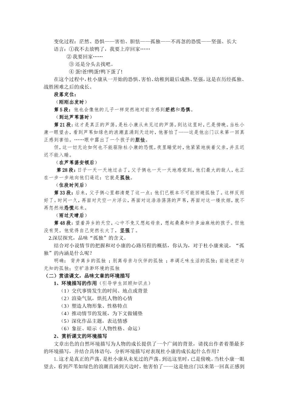 孤独之旅教案_第2页