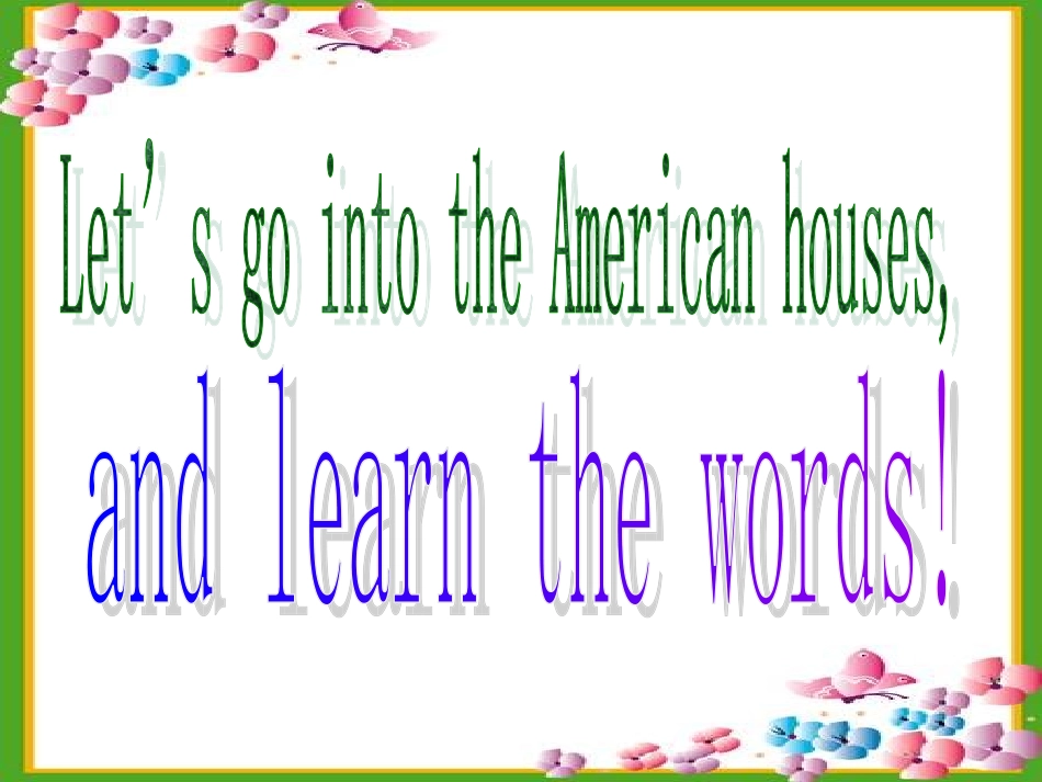 人教版_七年级英语上册第四单元课件1_(1)_第3页