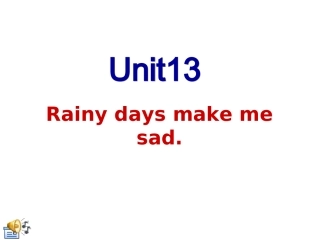 公开课课件unit13