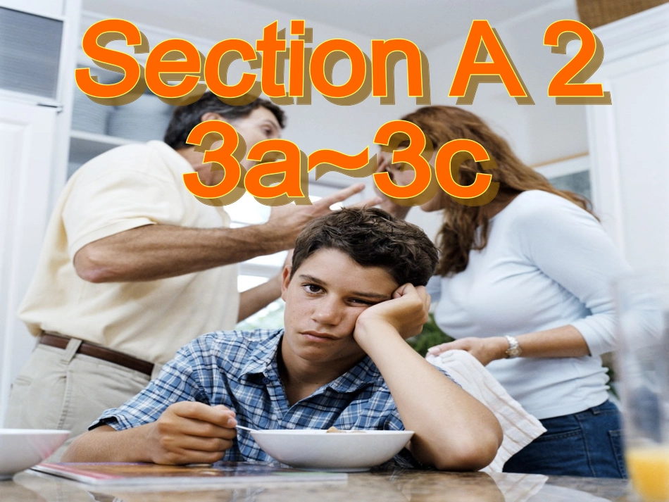 八年级下册unit4why_don't_you_talk_to_your_parents_课件Section_A_3a-3c_第3页