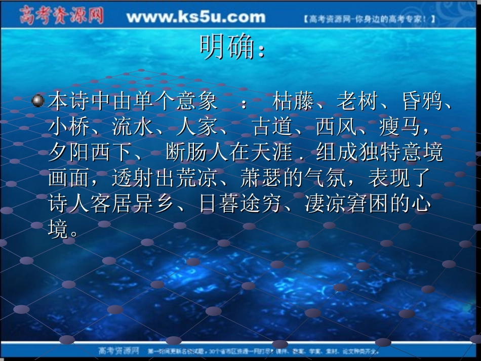 意象意境类诗歌鉴赏公开课（课件1）_第3页