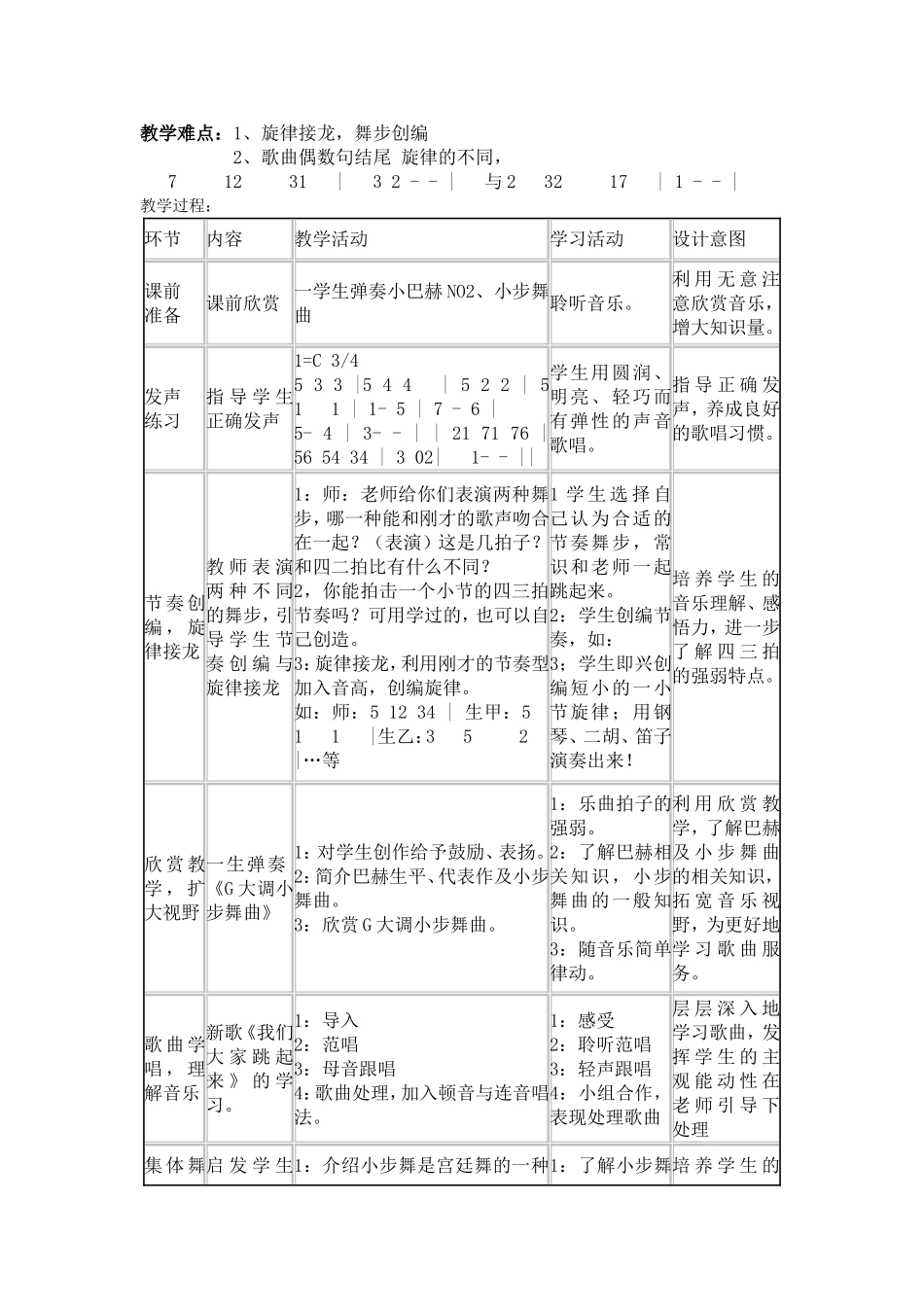《我们大家跳起来》教学设计_第2页
