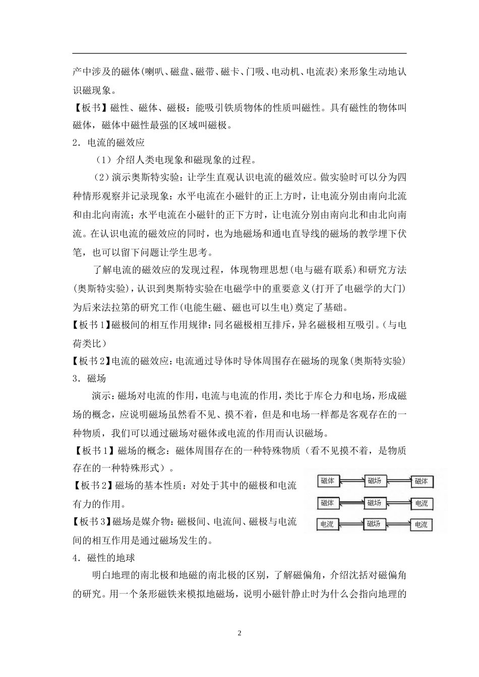 新课标人教版高中物理选修3-131磁现象和磁场_第2页