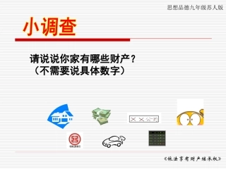 依法享有财产继承权