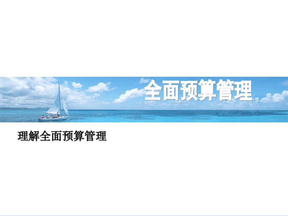 全面预算管理培训讲座(2014年)_第3页