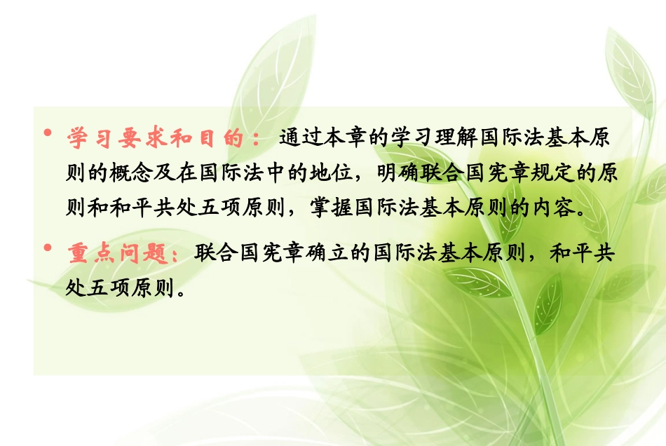 国际法第二章国际法的基本原则_第2页