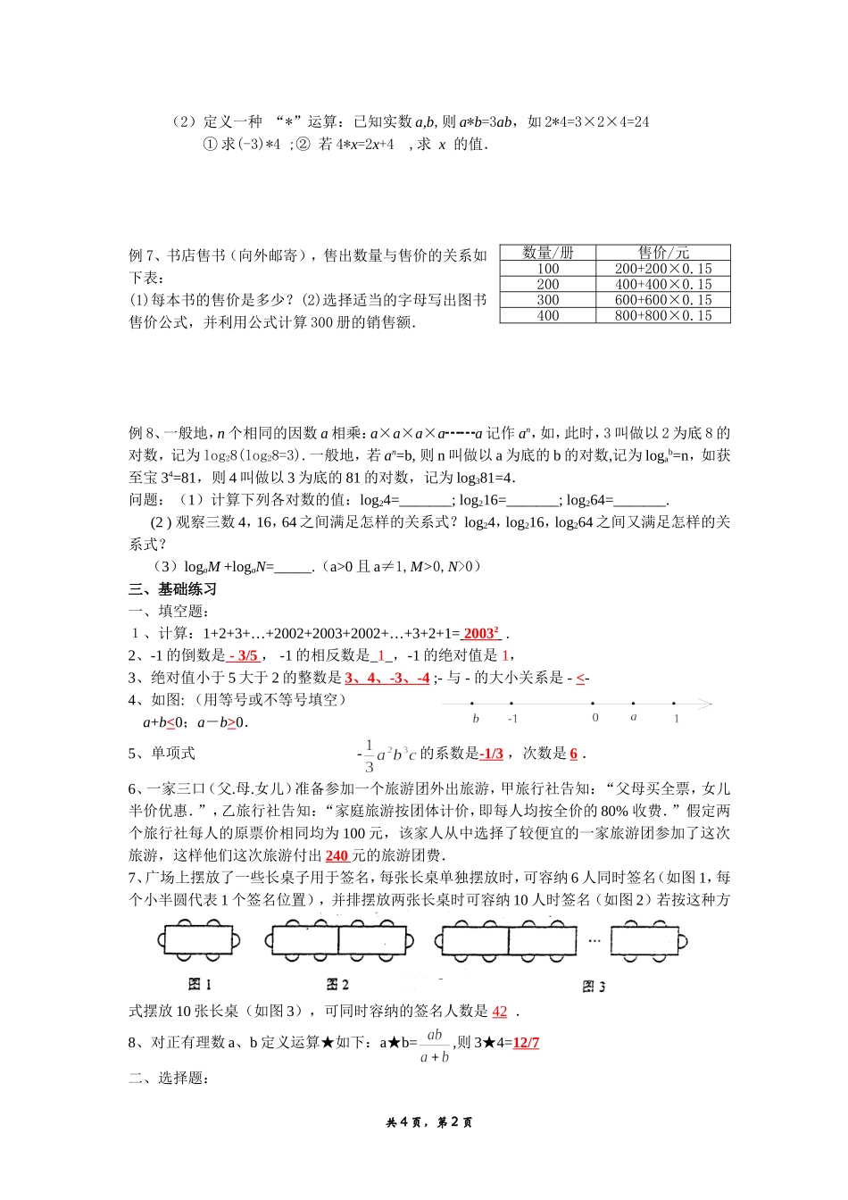 初一数学复习提优讲座_第2页