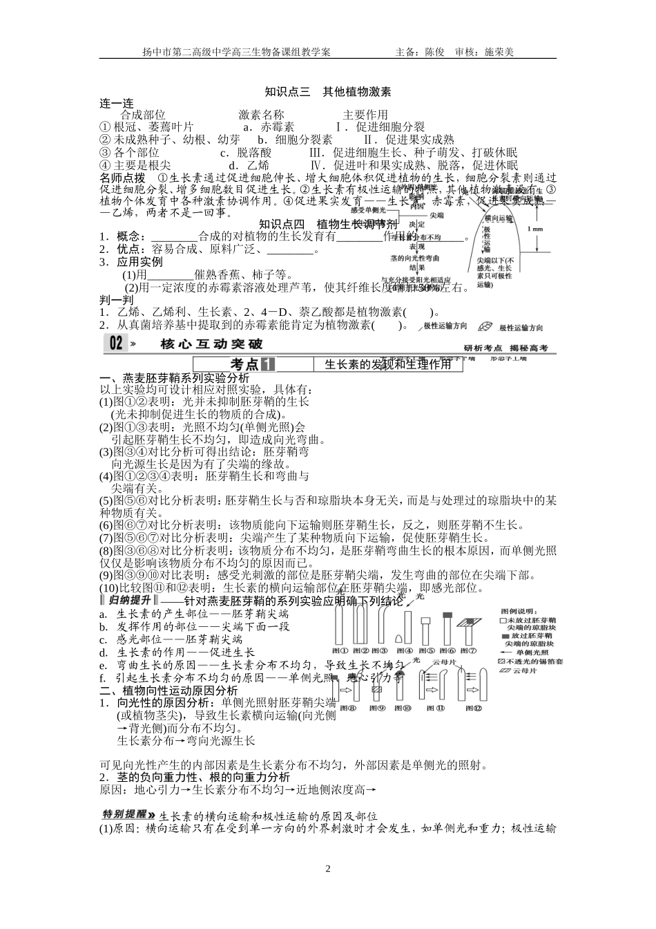 植物的激素调节 (2)_第2页