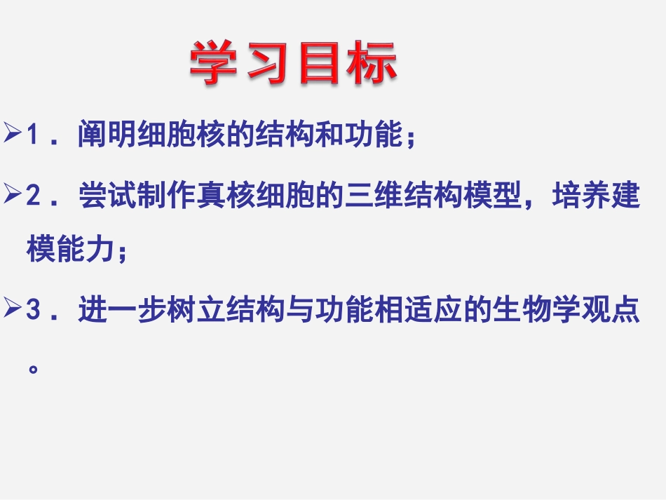 细胞核的结构与功能_第2页