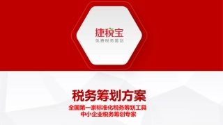 税务筹划方案