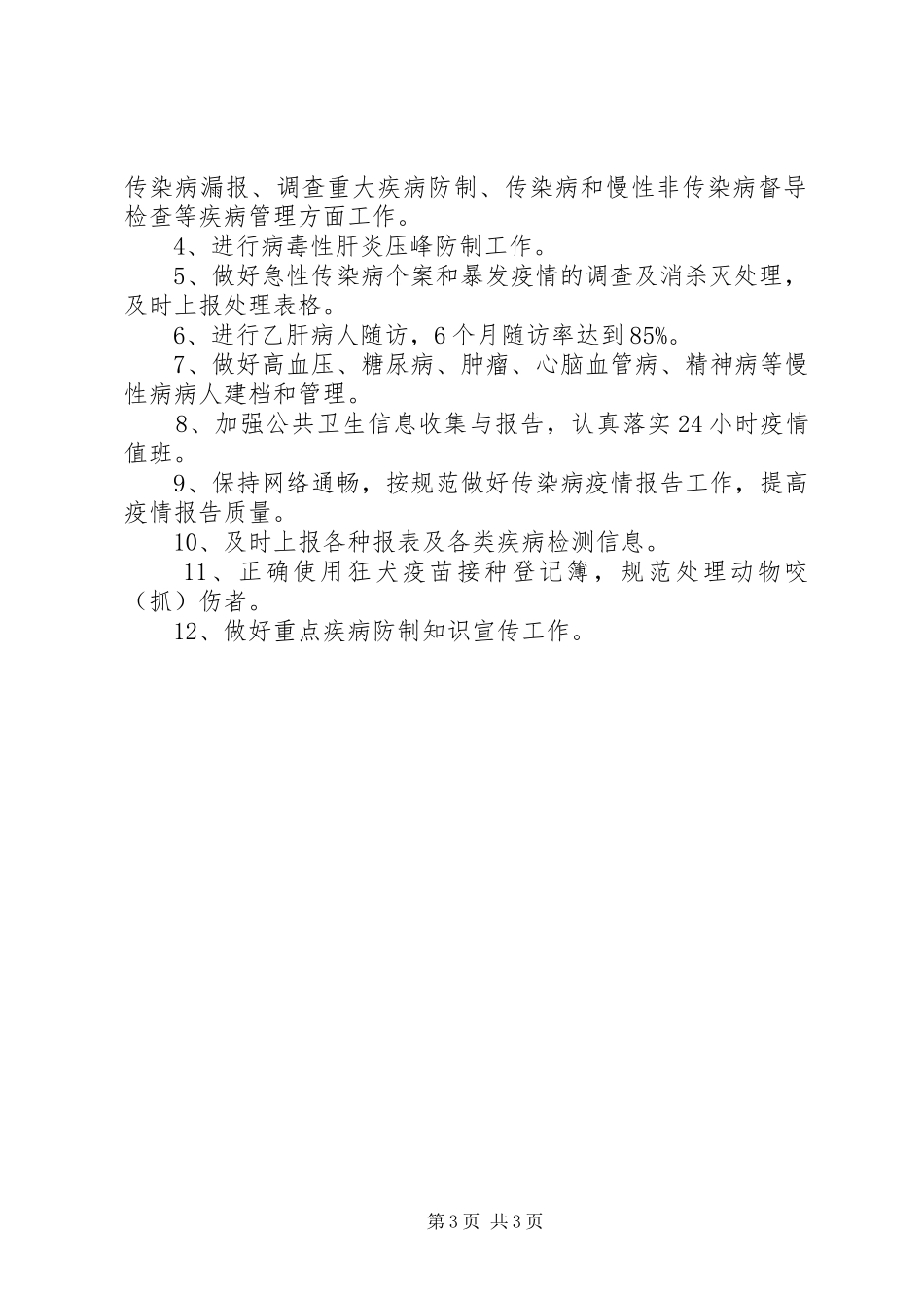 公共卫生服务项目工作计划 _第3页