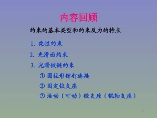 工程力学第三章 受力分析
