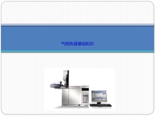 气相色谱原理基础PPT