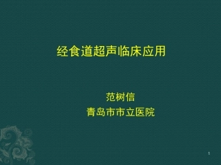 食道超声课件