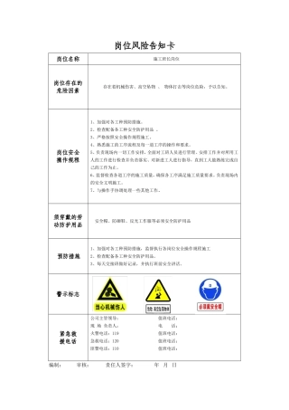 岗位风险告知卡(改)